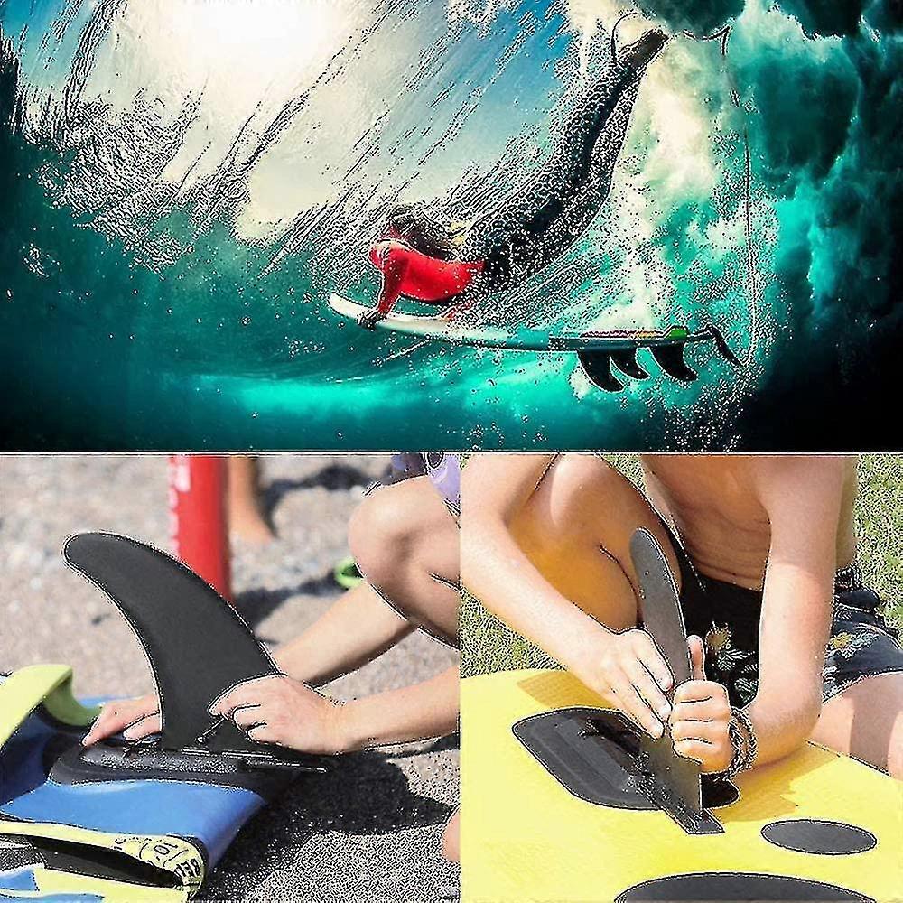 Surfboard Sup Fin, Detachable Center Fin Stand Up Paddle Board înlocuire Fin pentru long board surfboard Paddleboard