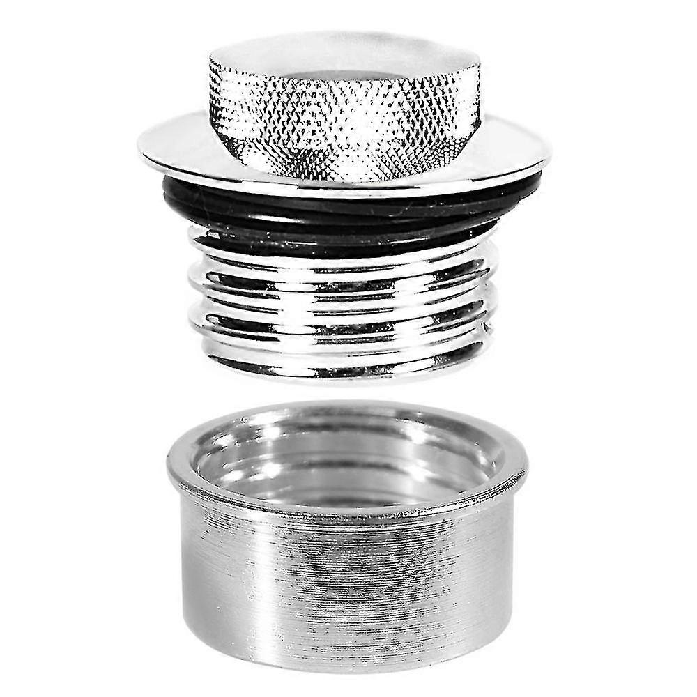 Motorcycle Chrome Fuel Tank Cap Modified Screws Motor Conversion