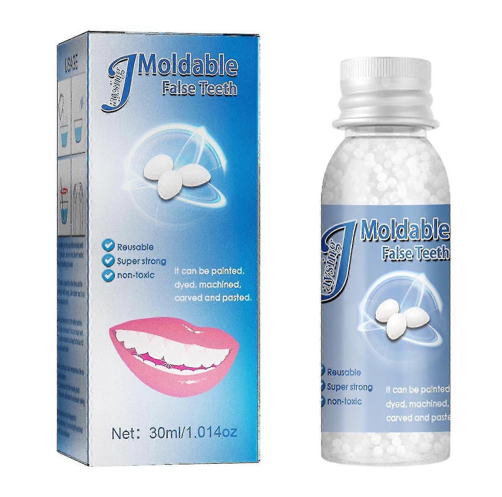 Teeth Repair Kit Temporary Replacement Moldable False For Instant And Confident Smile