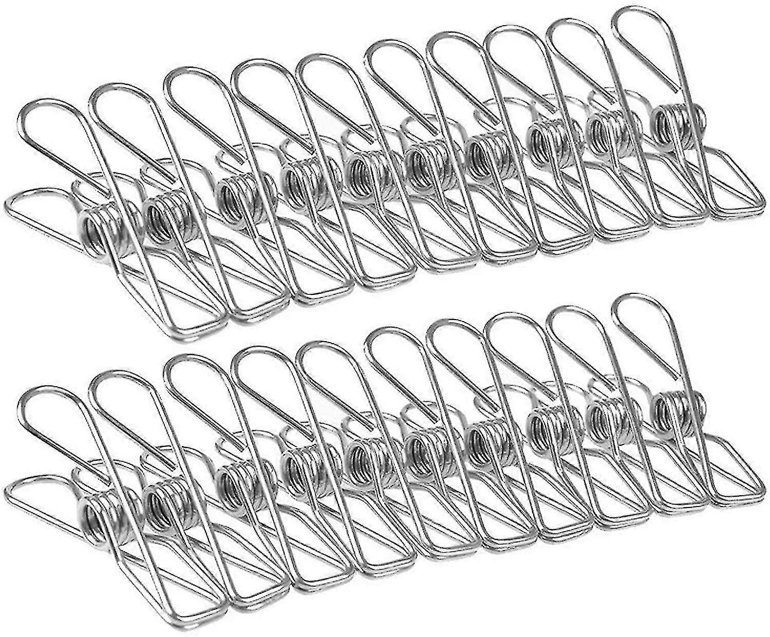 120 Pieces Unbreakable Durable Non-rusting Pliers Clothespins