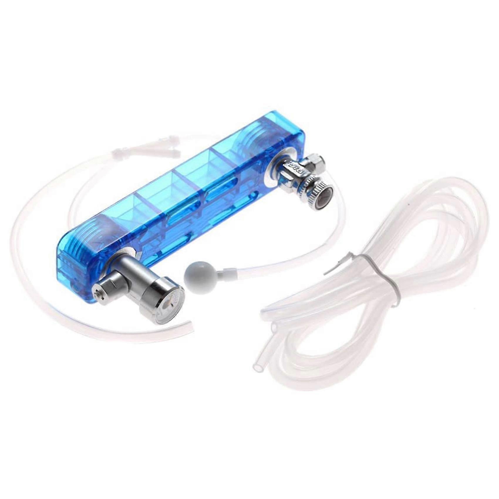 Diy Co2 Diffuser D501 Kit Planted Aquarium Co2 Diffuser Needle Valve Pressure Gauge Generator
