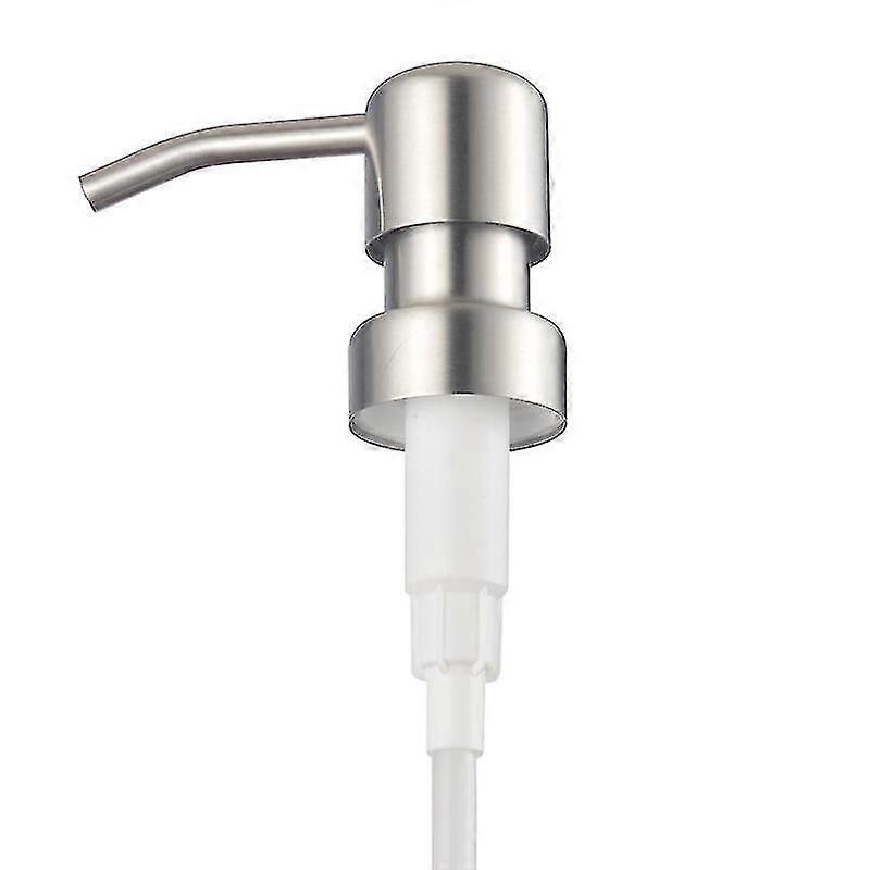 4pcs Replacement Stainless Steel Pump For Liquid Soap Dispenser