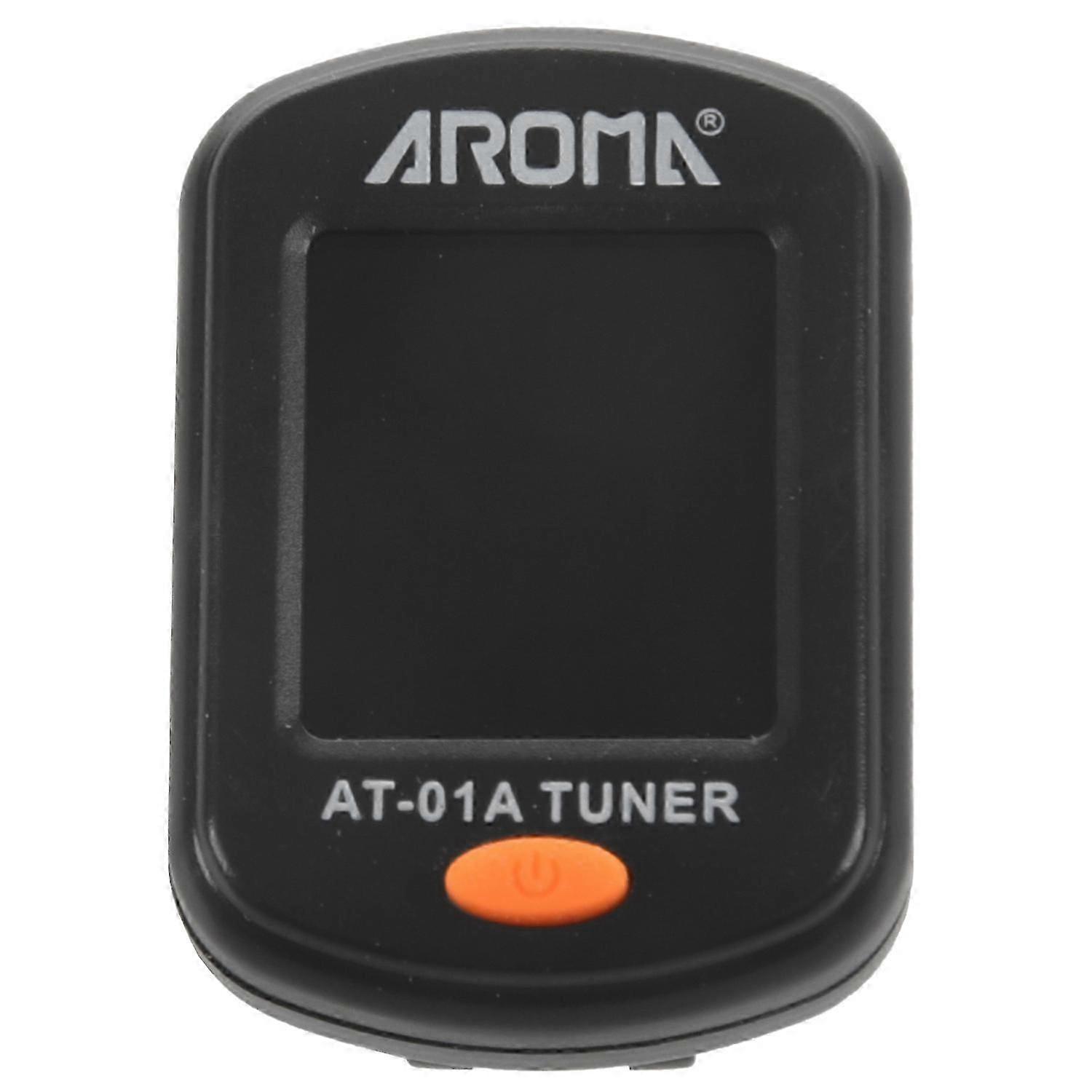 At-01A Rotatable Clip-On Tuner Lcd Display suitable for Chromatic Acoustic Guitar Bass Ukulele