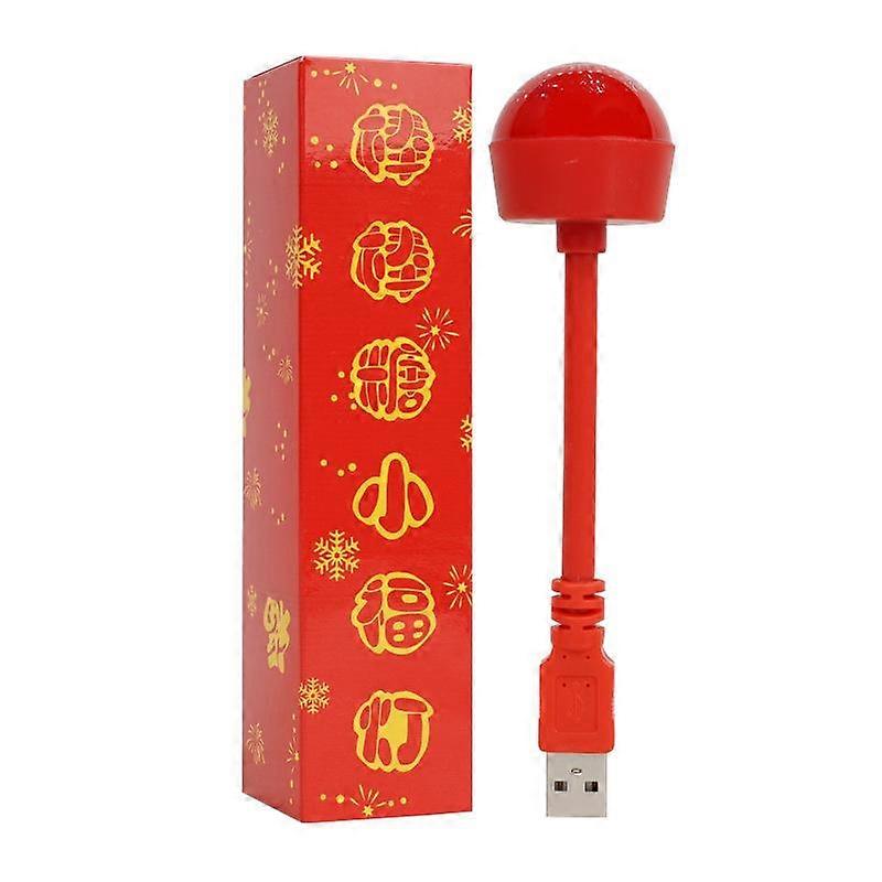 Lollipop Little Fortune Lamp Festive Blessing Atmosphere Night Light Mini Projector Lamps