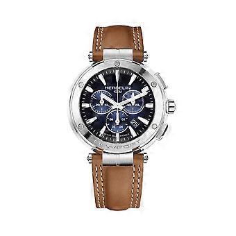 Newport Men's Analog Swiss Quartz Watch with Cowhide Bracelet 37688A35GD