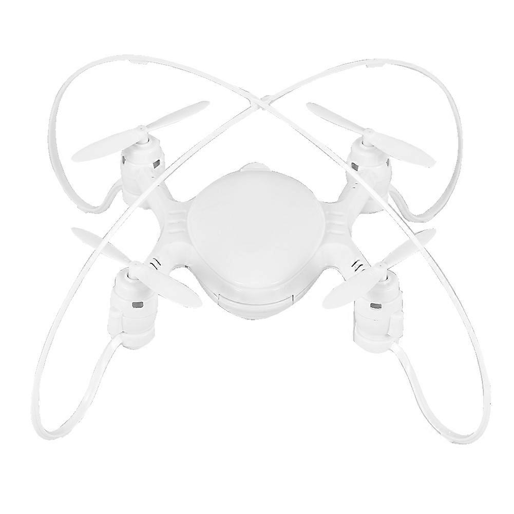 2.4GHz Remote Control Quadcopter Mini Drone Toy Altitude Hold Mode RC Helicopter (White)