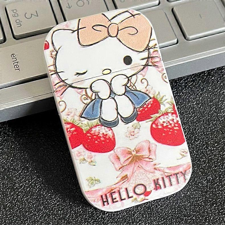 Gradient Flame Inflatable Windproof Lighter Ins Tiktok Network Red Creative High Appearance Level To Send Boyfriend Cigarette Lighter