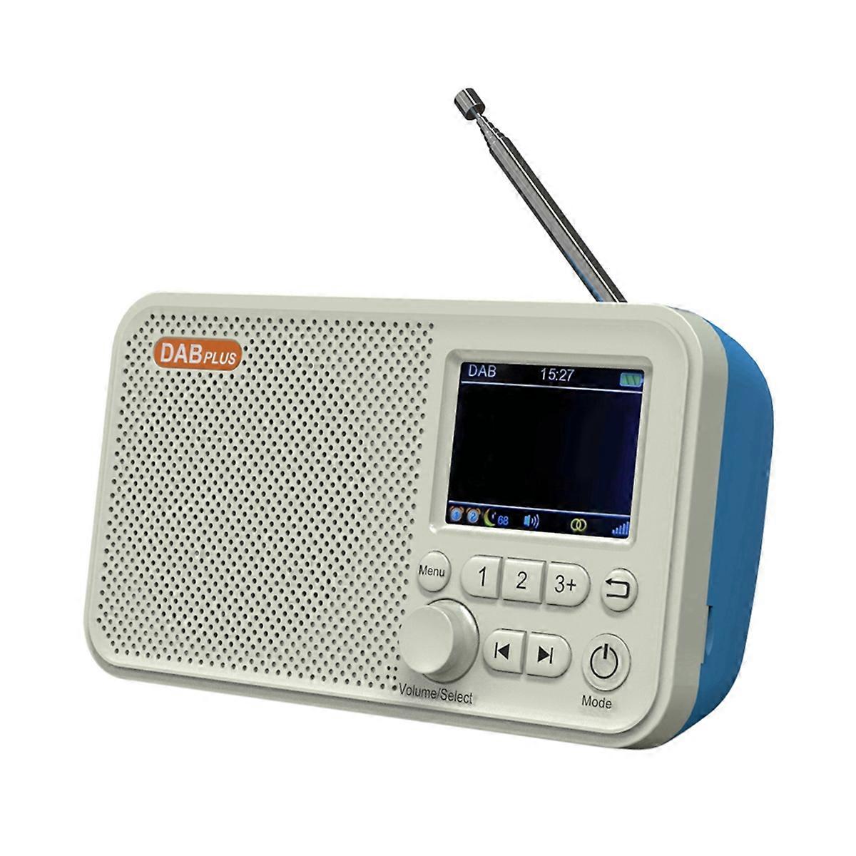 C10 2.4 Inch Color LCD Screen Alarm Clock + FM Bluetooth Broadcasting Radio Supports TF Card MP3 Player