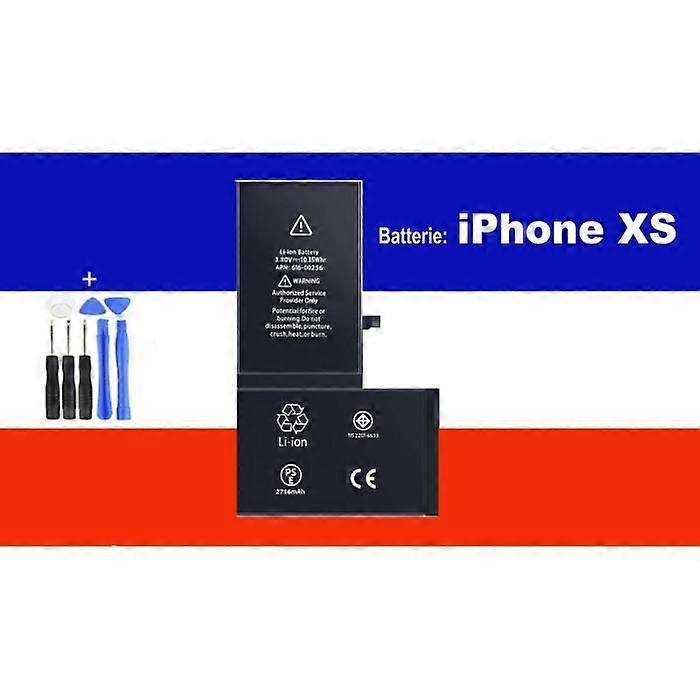 NEW INTERNAL BATTERY 0 CYCLE FOR IPHONE XS + Tools + Adhesive