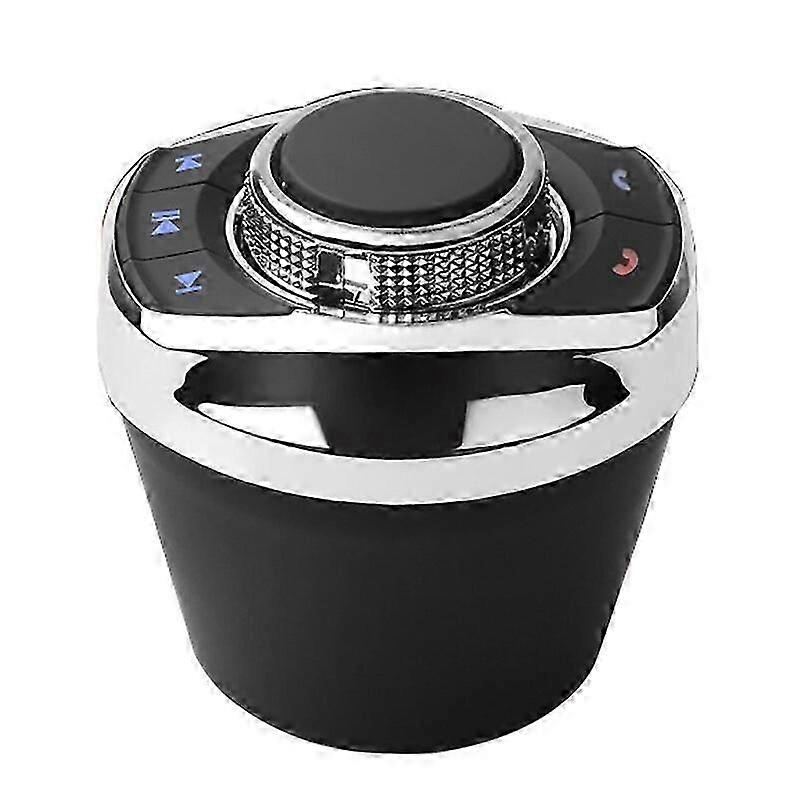 Universal Car Wireless Steering Wheel Control Button With Led Light 8-key Radio Remote Button For Car Android Navigation Player Vehicle Steering Wheel