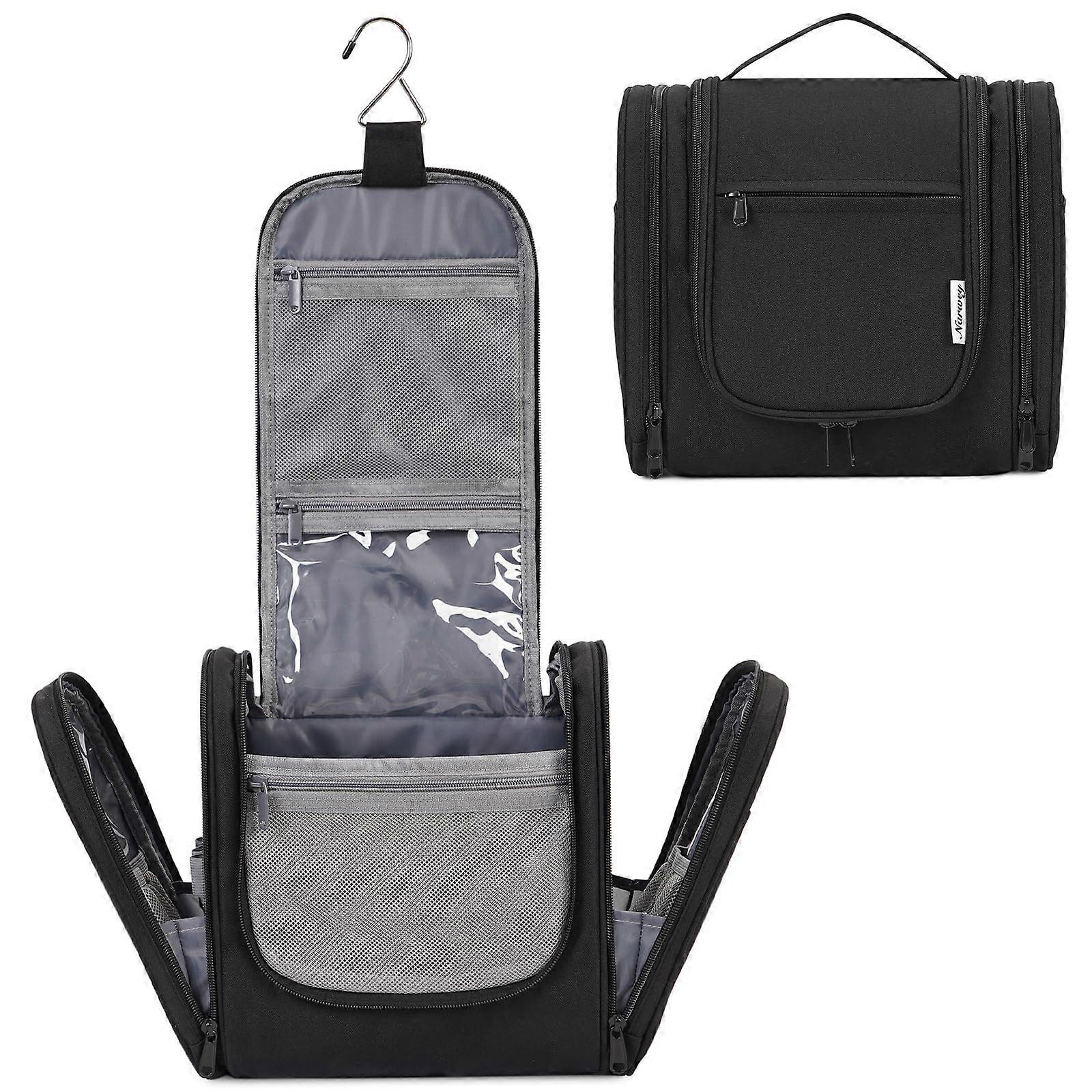 Large Hanging Toiletry Bag for Travel - Dry Wet Separation