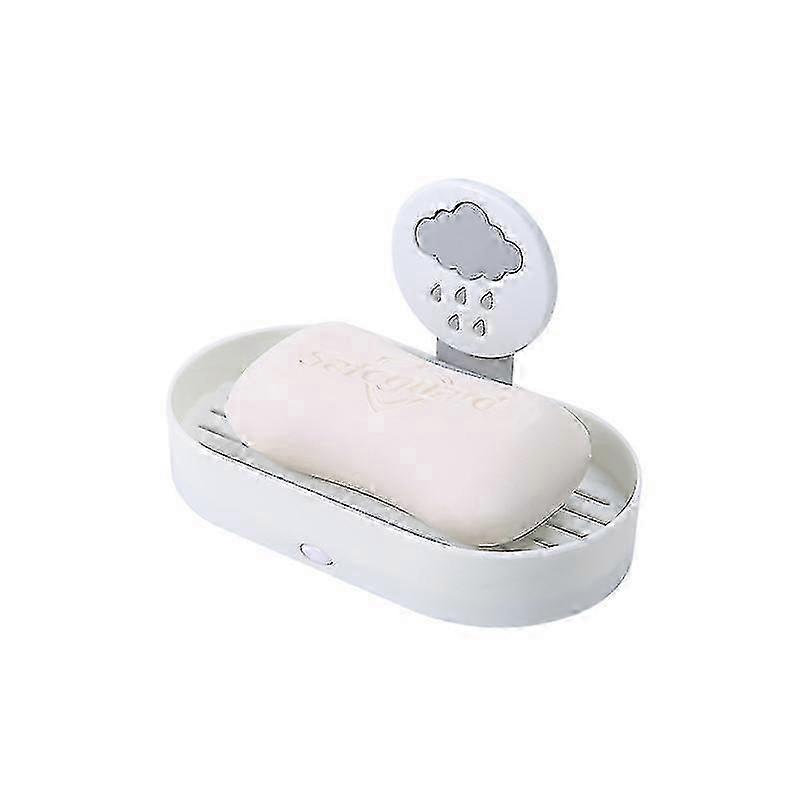 The Dot Suction Soap Saver in White