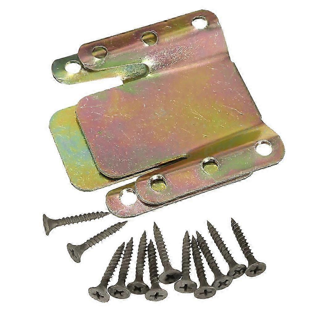 2x Universal Sectional Sofa Installing Furniture Connector with 12 Screws