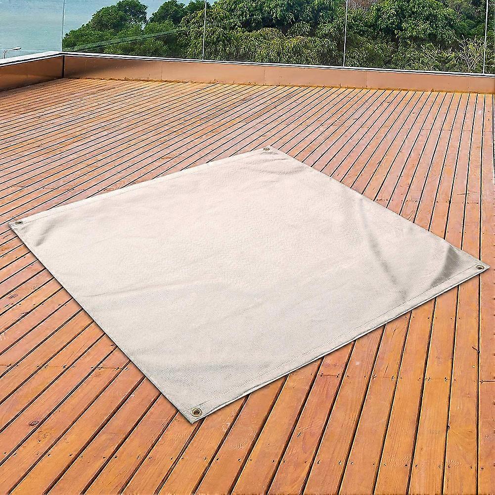 Fire Blanket Fiberglass Insulation Mat for Outdoor Camping Picnic Fire Protective Fabrics Fireproof BBQ Mats 50X50CM