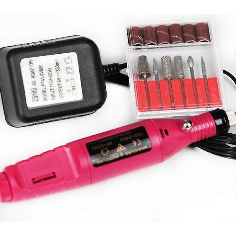 Electric Nail Sander Kit Manicure Pedicure Pro Tips