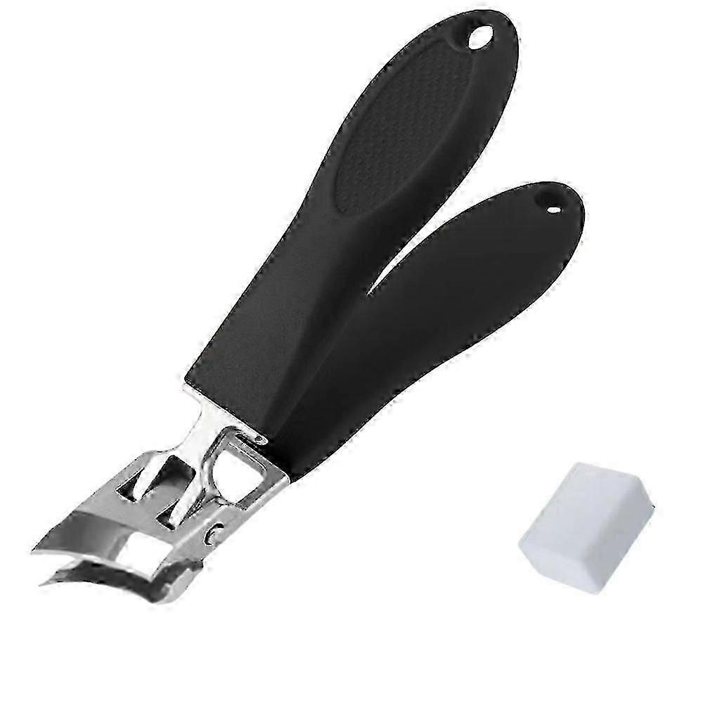 Coupe-ongles incliné anti-éclaboussures à large ouverture de mâchoire