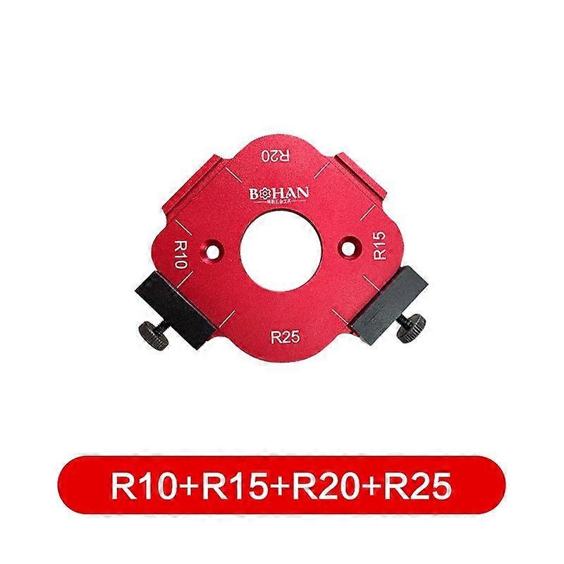 4 In 1 Arc Angle Positioning Template, Corner Radius Jig Router Template Tool