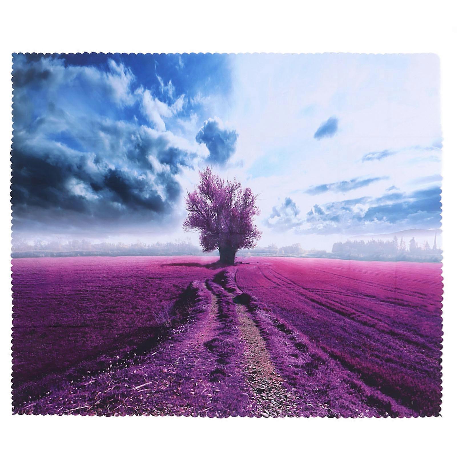 Printed Rectangle Tablecloth for Kitchen and Party Use