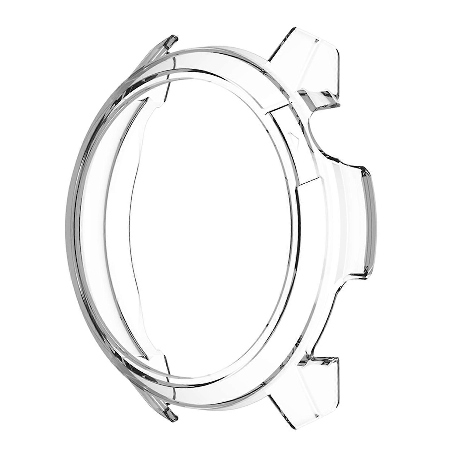 Smartwatch Protective Cover Multiple Color Shockproof Casing Guard Housing Sleeve Lightweight Easy to Install and Remove  Clear