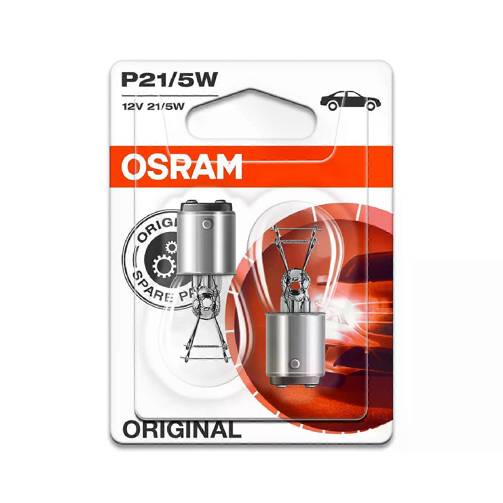 2x Mazda 121 MK2 Genuine Osram Original Tail Light Bulbs