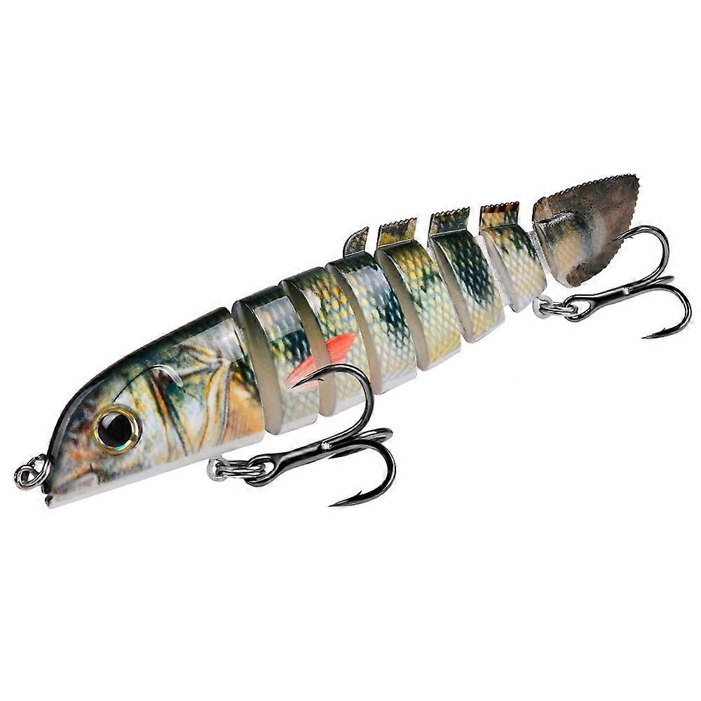 PROBEROS HS075 Sinking Multi-Section Loach Lure 13cm 21.8g Bionic Bait Fishing Tackle - Color C