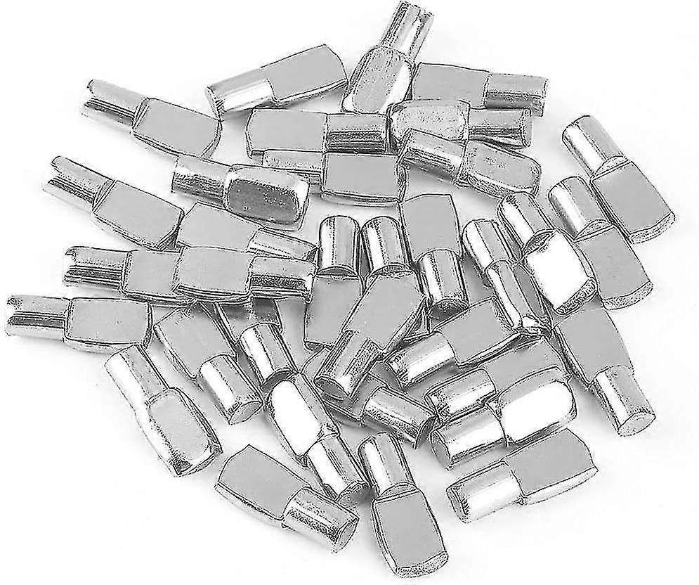 Shelf Pegs - 6mm, Nickel Plated (40 Pieces)