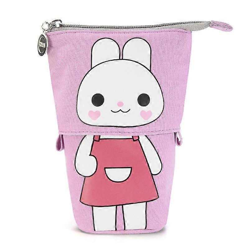 Pencil Case, Telescopic Pen Pouch, Smooth Zipper