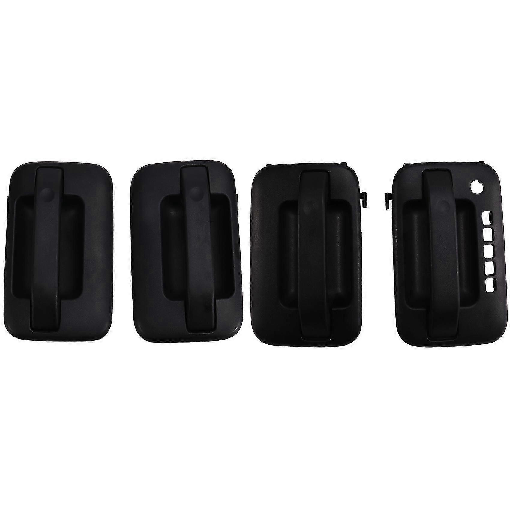 フロント＆リア外装ドアハンドル 運転席側 キーパッド穴付き 4個 2004-2014 5L3Z1522405CAA、9L3Z1522405AA用