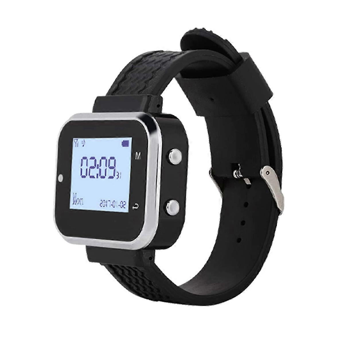 433MHz Wireless Watch Receiver Pager for Fast Food Shop