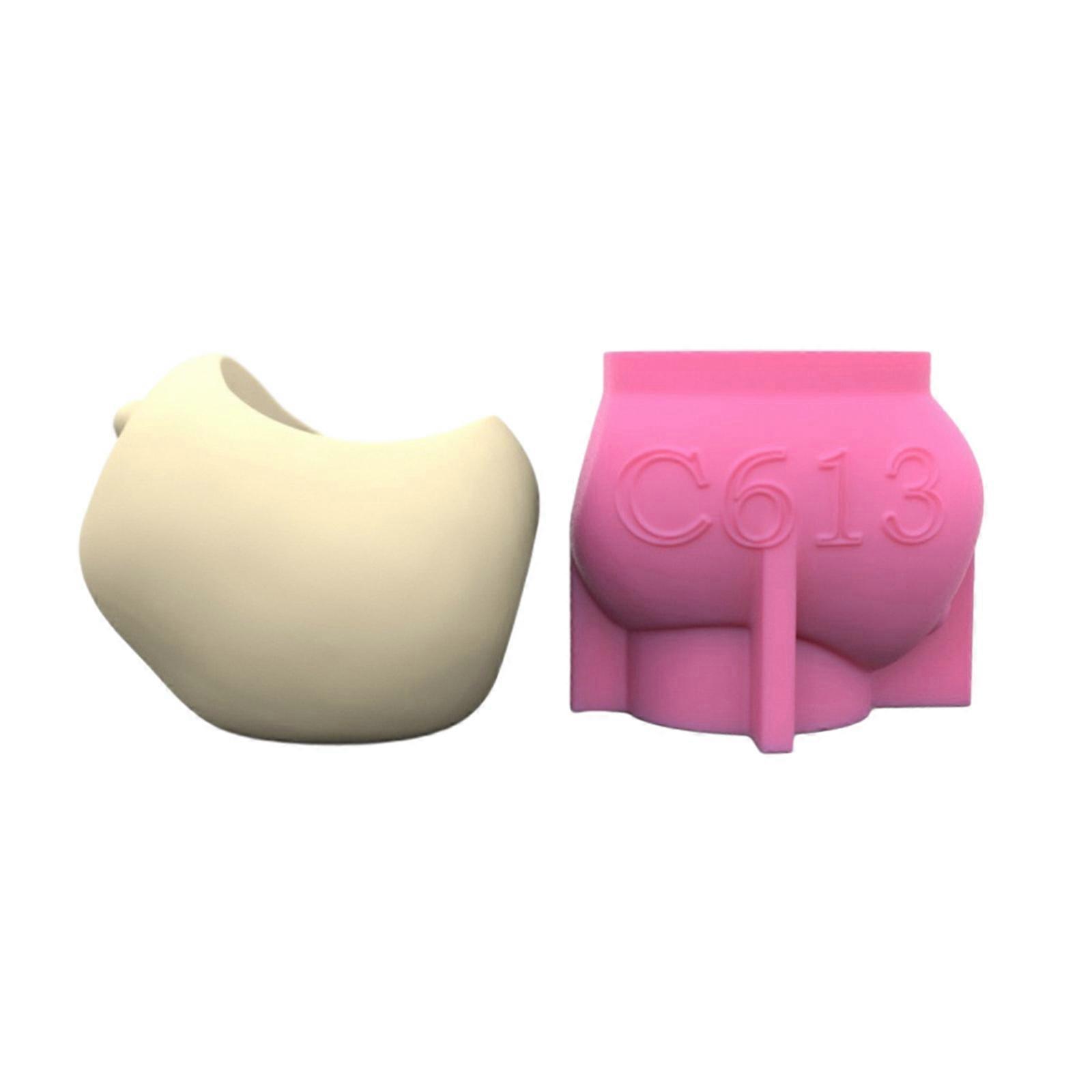 silikon planter mold 3d frukt form blomsterpotter form oppbevaringsholder vase harpiks form for betong sementharpiks form DIY