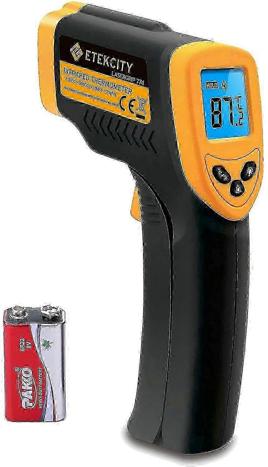 Non Contact Digital Infrared Thermometer With LCD For Temperature Measurement 50 to +380C