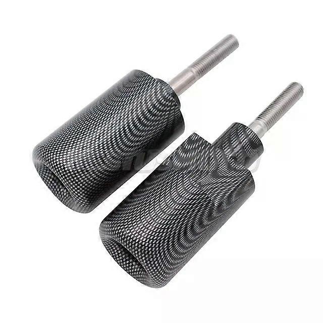 Motorcycle Black Carbon No Cut Frame Sliders Crash Falling Protector compatible for SUZU-KI GSXR1000 GSX-R GSXR 1000 K5 2005 2006