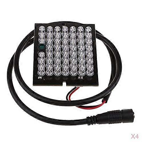 4pcs 48 LEDs Infrared IR Board 12V for CCTV Security Camera