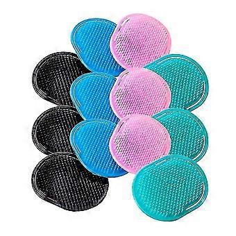 16 Pcs Scalp Massage Hair Brush Set - Exfoliating Comb for Healthy Hair & Dandruff Removal - Ergonomic Design