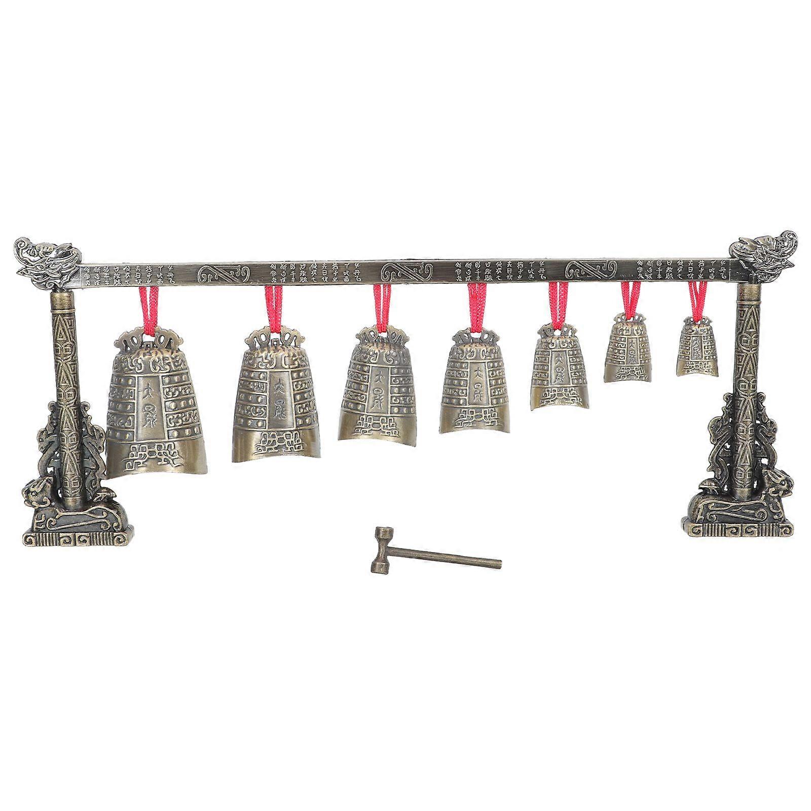 1 Set Antique Percussion Instrument Single Layer Chimes Ornament Desktop Decor