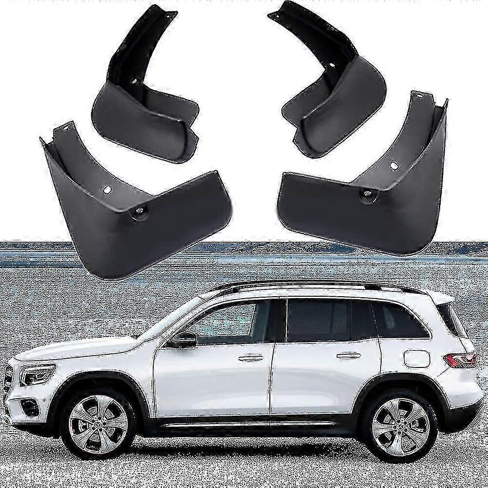 Apply Exquisite Car Mud Flaps Splash Guards Fender Mudguard Compatible With Mercedes-benz Glb 2020 2021 2022 2023 (no Amg-line Package)