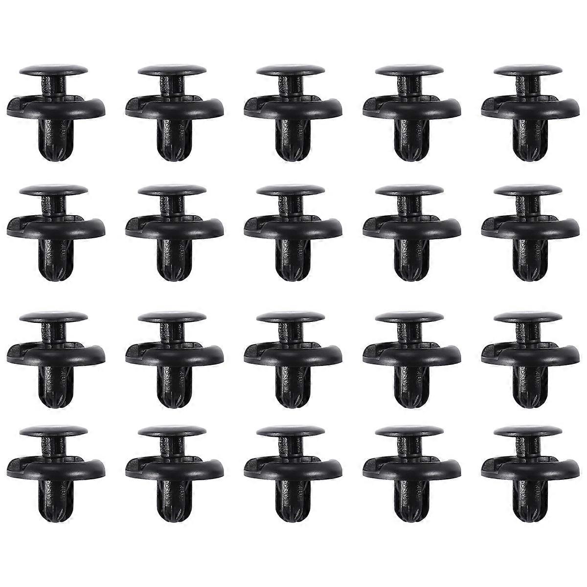20 pcs Lock Push Screw Pin Clips