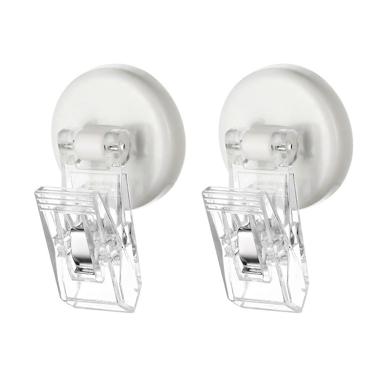 2Pcs Practical Refrigerator Magnets Magnetic Clip Detailed List Display Paper Fasteners Flexible Magnetic Holders