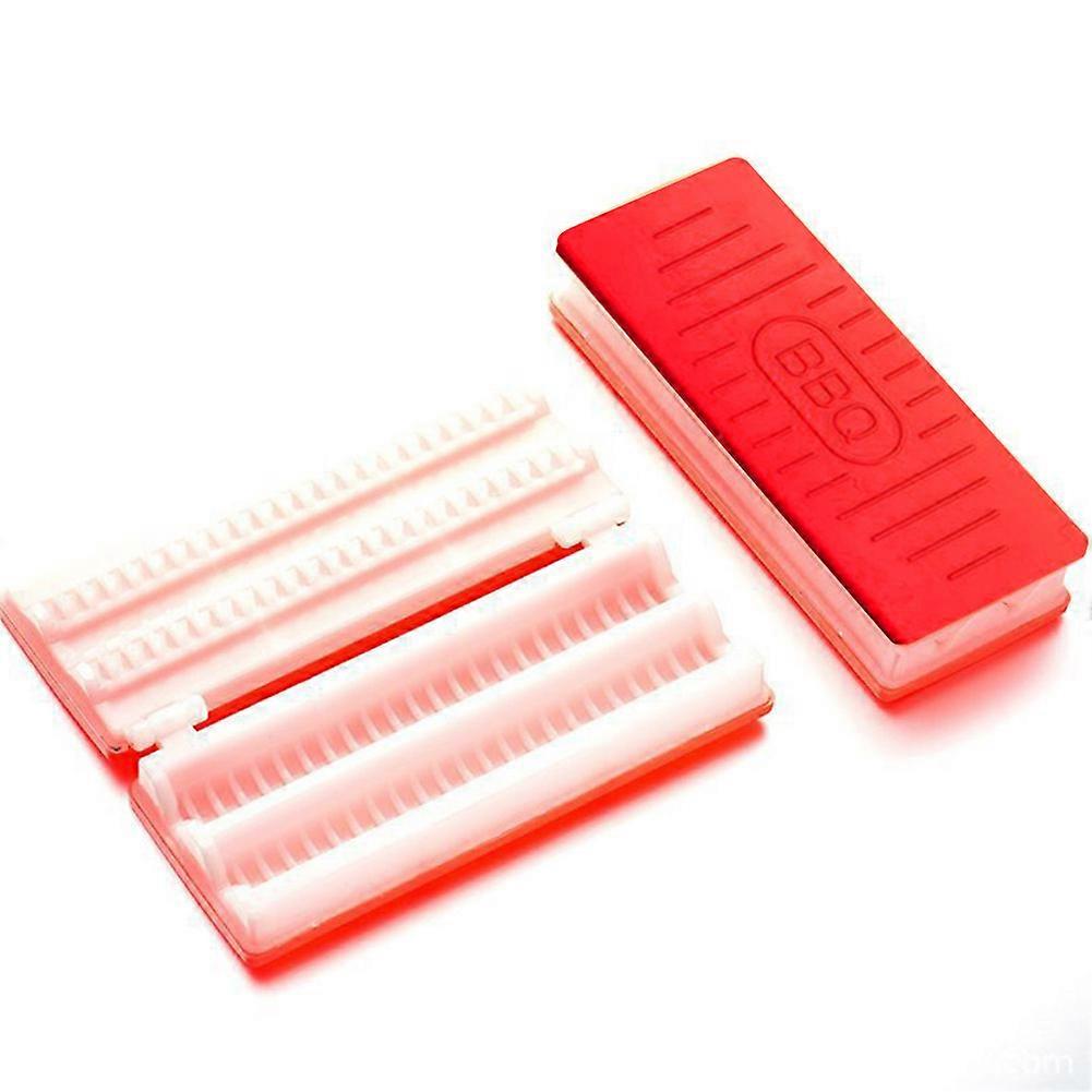 BBQ Quick Meat Skewer Machine Portable Meat Skewer Tools Box