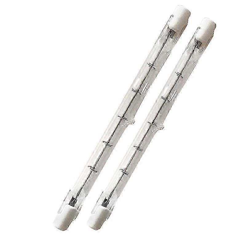500W R7s أنبوب 118mm الهالوجين عكس الضوء الأبيض الدافئ 2800K الخطي r7s لمبة قلم رصاص 11000lm AC 200-240V للإضاءة المنزلية ، والعمل ، والأمن ، مصباح الكلمة ، إلخ (5