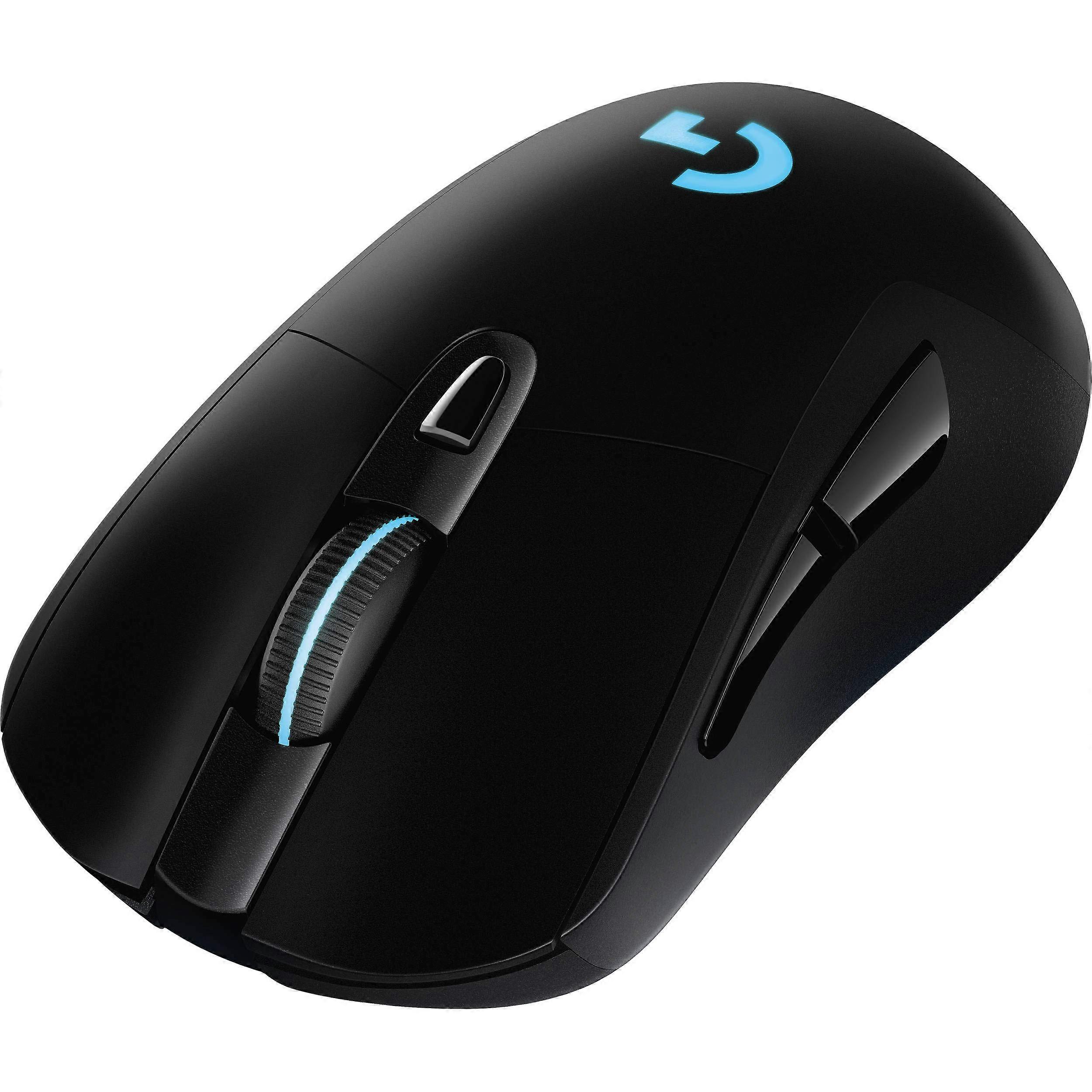 703 Lightspeed Gaming Mouse Black with POWERPLAY Compatibility, High Precision Sensor, Ergonomic Design, Lightweight