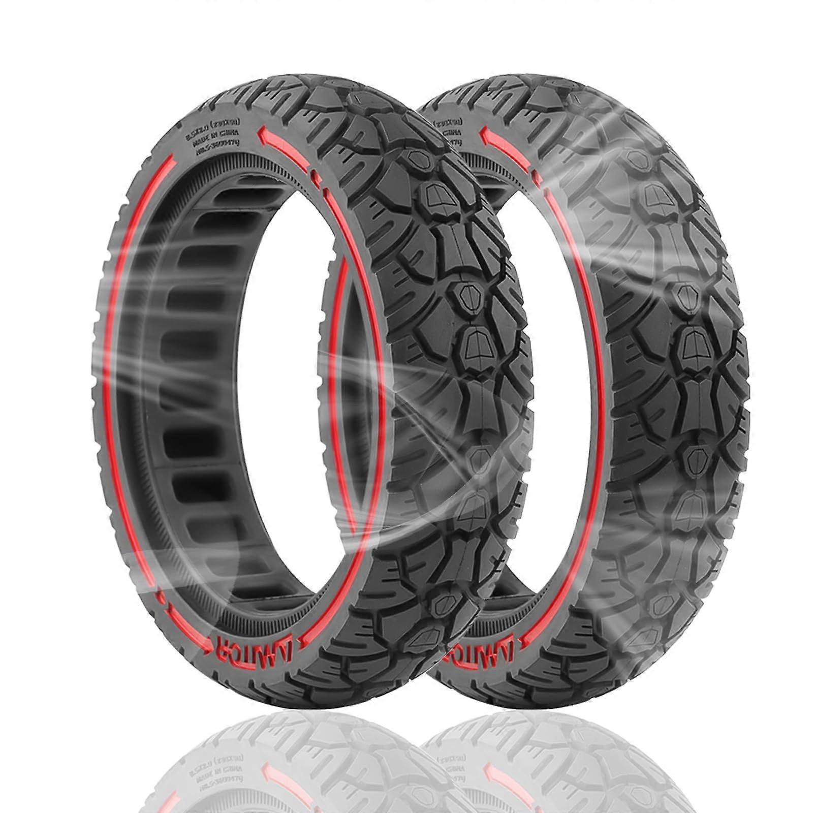 8.5 Inch Scooter Solid Tires - 2 Pack Honeycomb Replacement Wheels for Xiaomi M365 Pro 1S Pro2 Essential 8.5 x 2.0