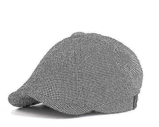 Brittisk stil åttkantig vinterull hatt Gatsby Keps