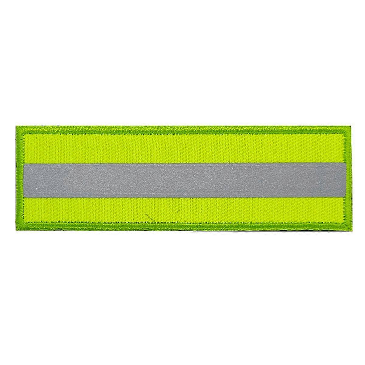 Reflective Double-Sided Fabric Patch Patch Identification Armband Outdoor Bag Clothing Accessories Medium