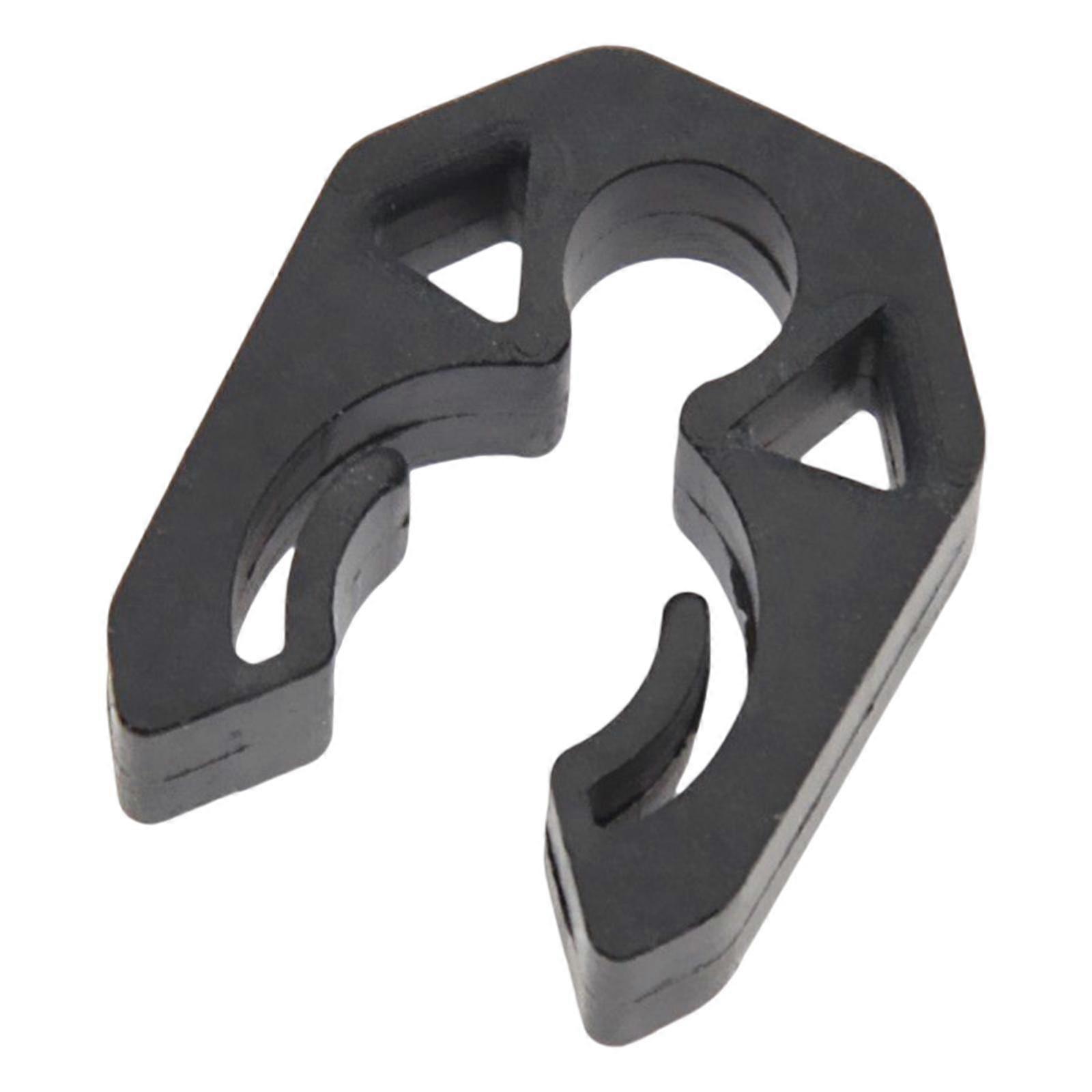 Scuba Diving Durable Quick Release Pipe Clamp Double BCD Hose Holder Plastic