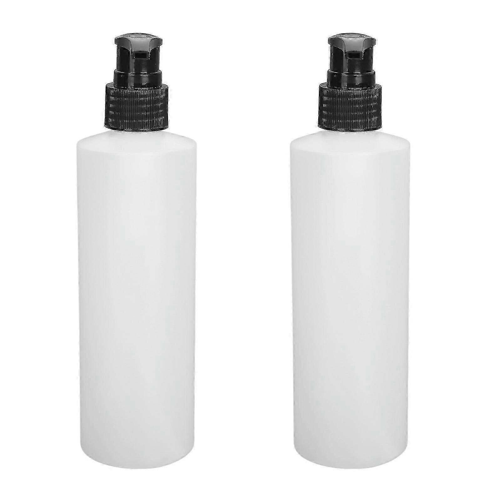 Påfyllningsbara pumpdispenserflaskor 250ml 2st ABS för massageoljevärmartillbehör
