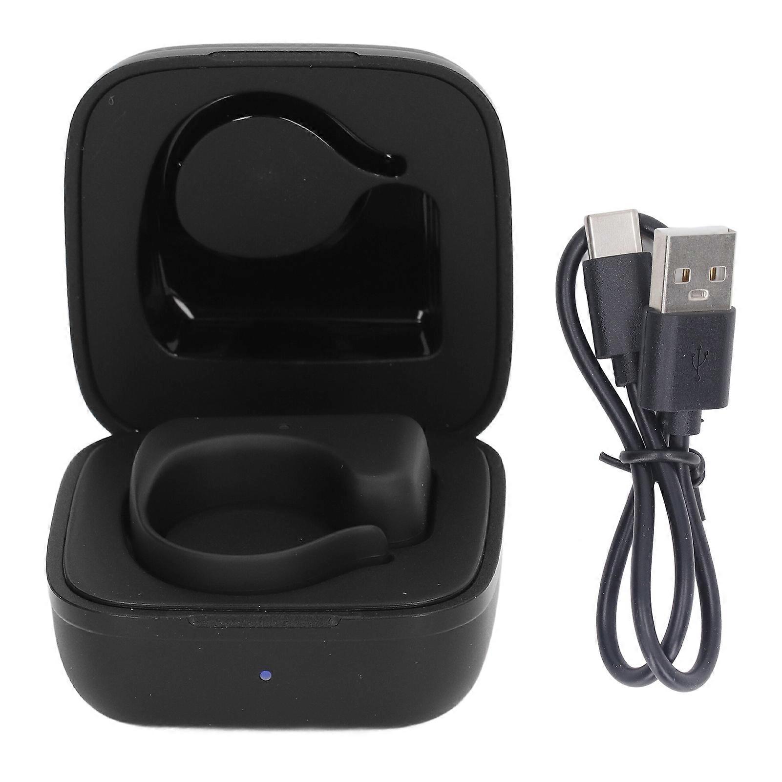 Control Scrolling Ring Bluetooth APP Page Turner ABS Camera Remote Shutter Selfie Button with Charging Case for Cell Phone