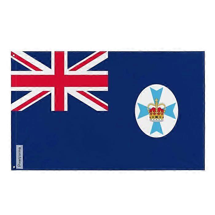 Flag - Queensland - 128 x 192 cm - Polyester - Double-sided print - Iron eyelets