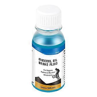 60ML Cyklar Mineralolja Praktisk Lättvikt Mountainbikes Hydraulisk Skivbroms Mineralolja Vätska Cykeltillbehör Gul