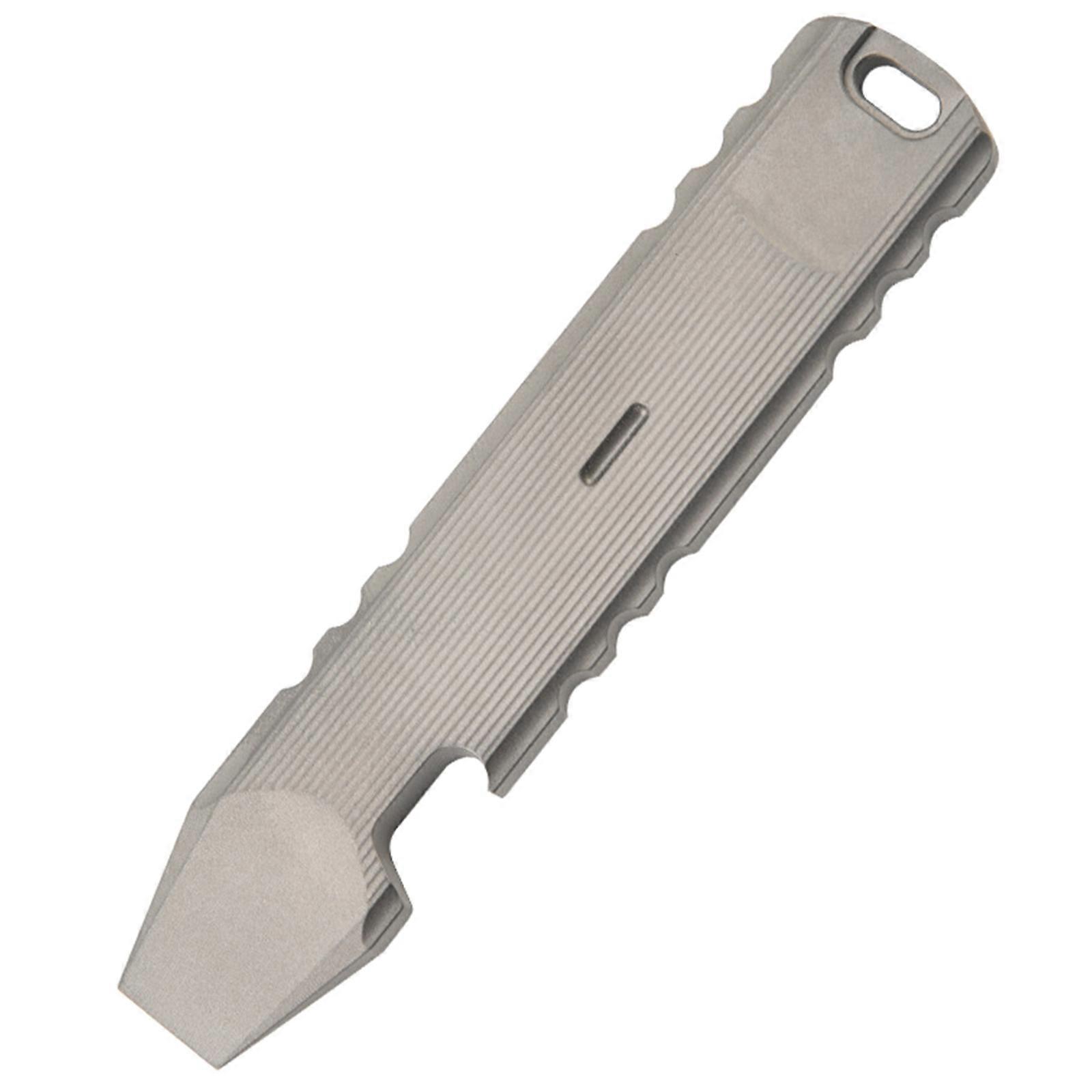 Titanium Alloys Bottles Opener Crowbars Wrench Mini Prys Bar Tool Outdoor Multifunctional Tool for Daily and Outdoor